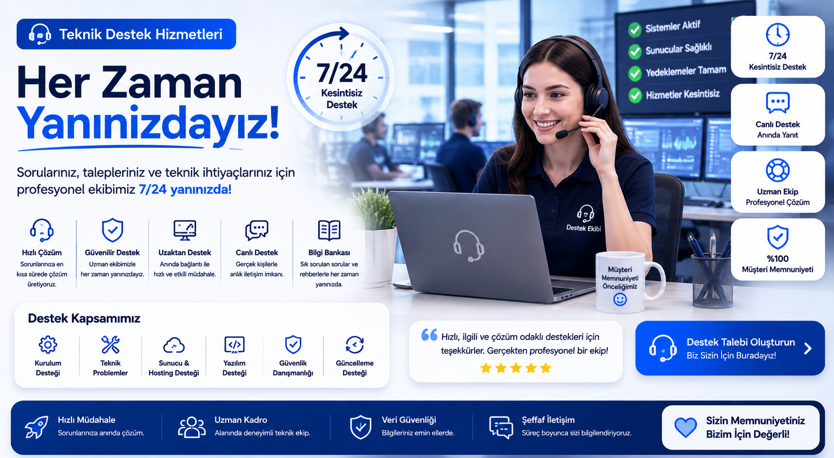 Teknik Destek Hizmetleri