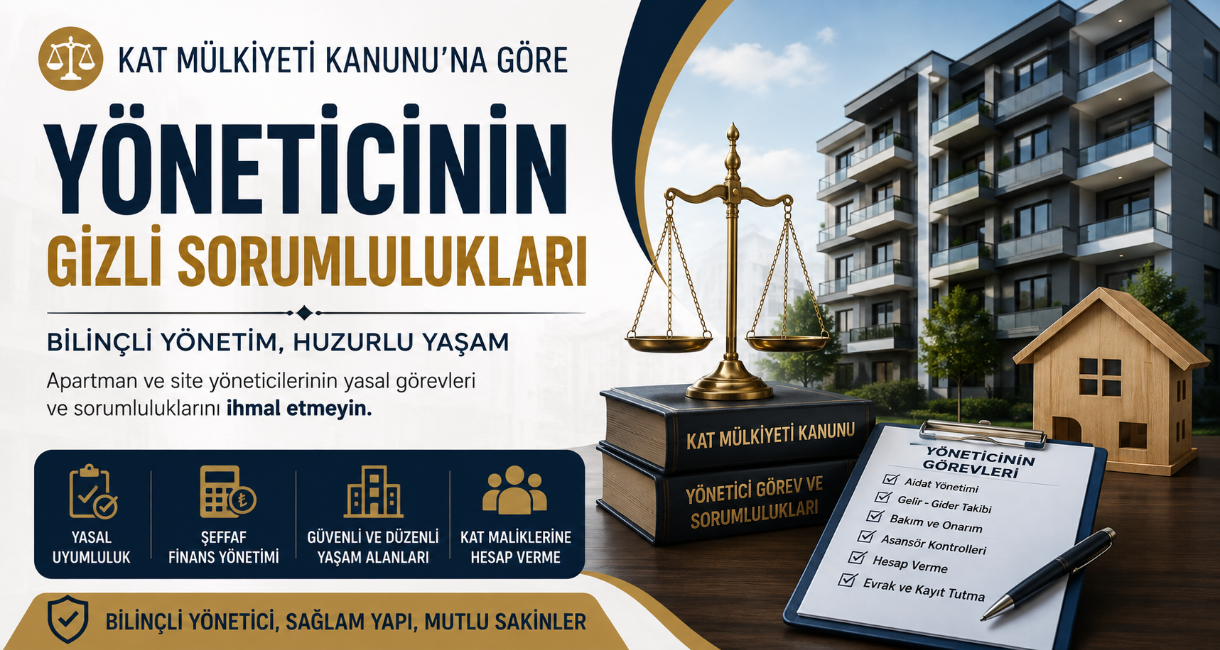 Kat Mülkiyeti Kanunu’na Göre Yöneticinin Gizli Sorumlulukları Nelerdir?