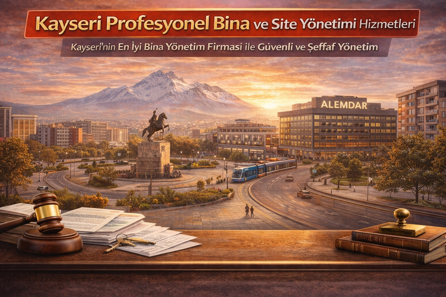 Kayseri profesyonel bina ve site yönetimi hizmetleri Alemdar Bina Yönetimi