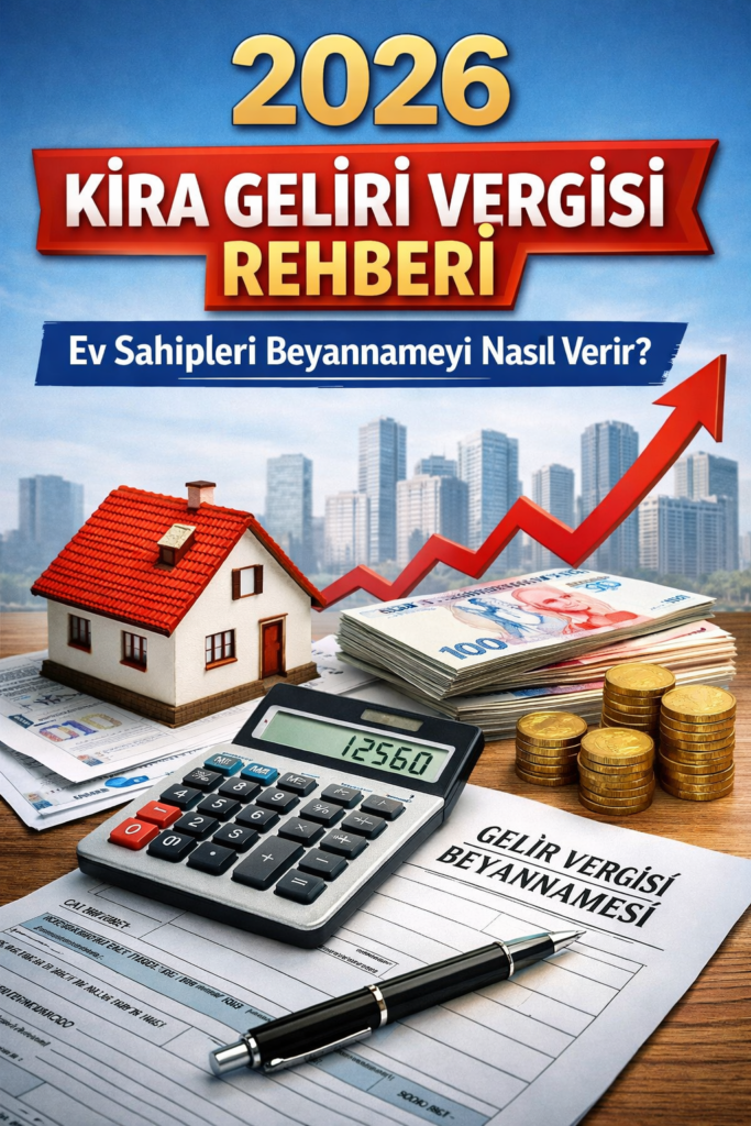 2026 kira geliri vergisi rehberi, ev sahipleri için kira geliri beyannamesi hesaplama ve vergi süreci
