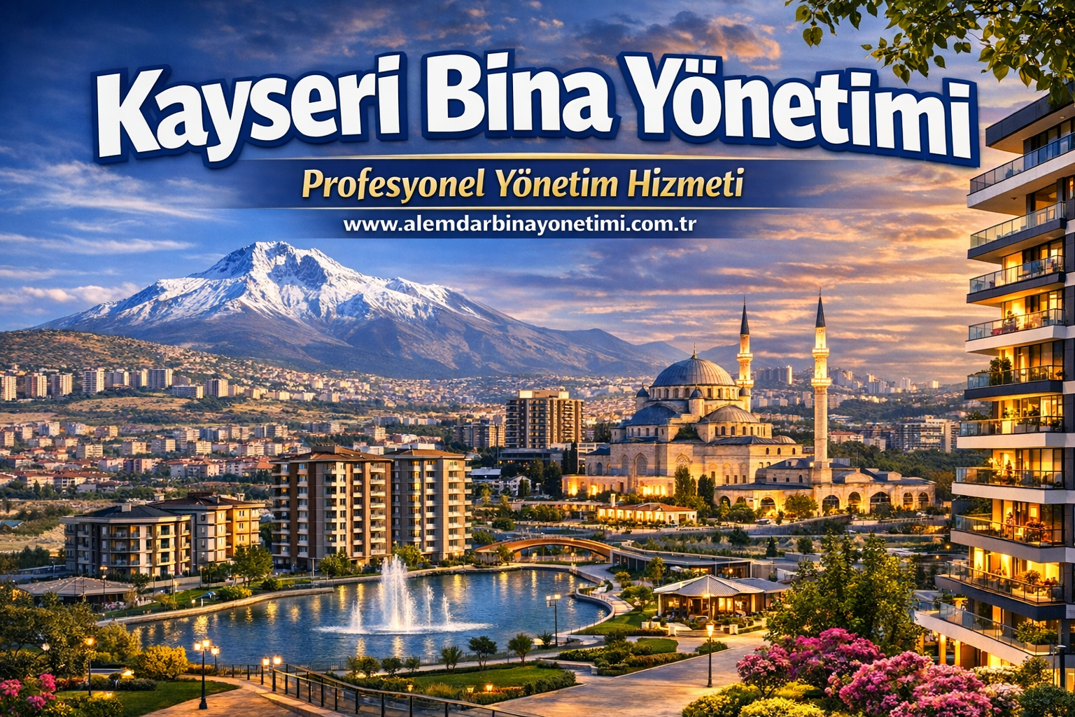 Kayseri bina yönetimi apartman ve site yönetimi profesyonel hizmetleri