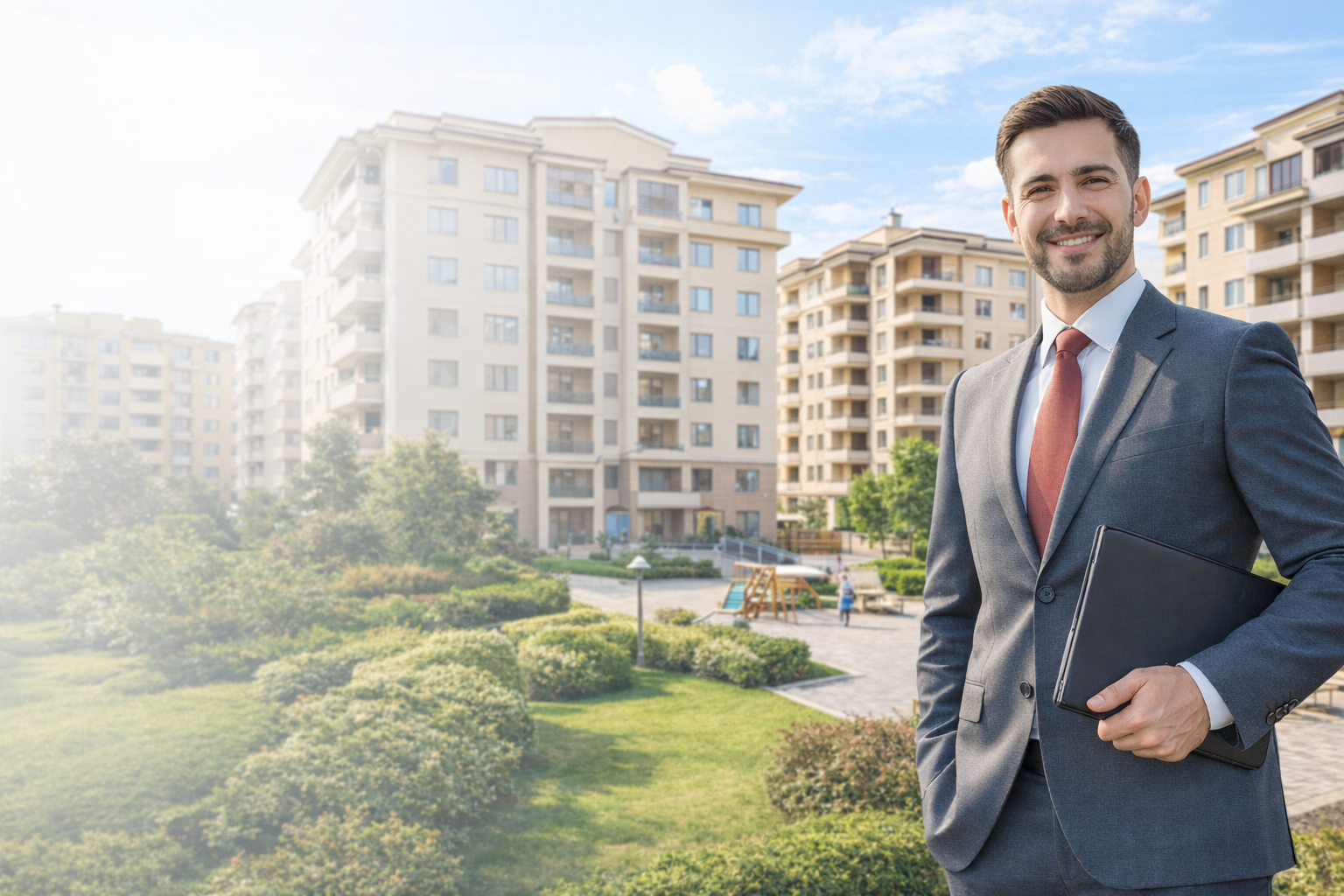 Kayseri’de profesyonel bina yönetimi hizmeti sunan yönetici ve site görünümü